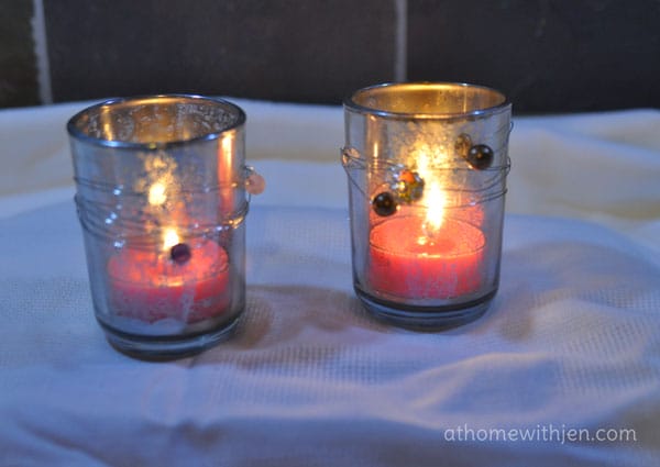 krylon looking glass mercury votives