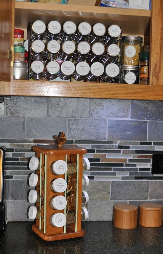 Spice Cabinet #KitchenStorage