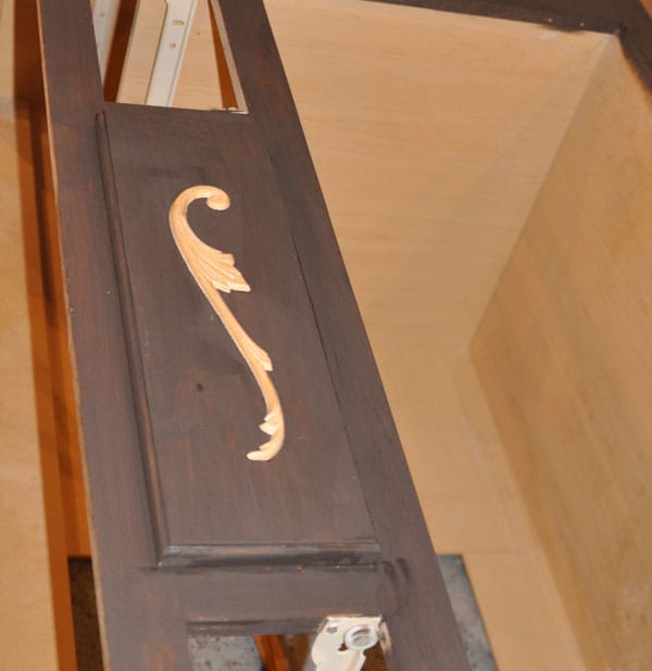 adding detail to cabinets