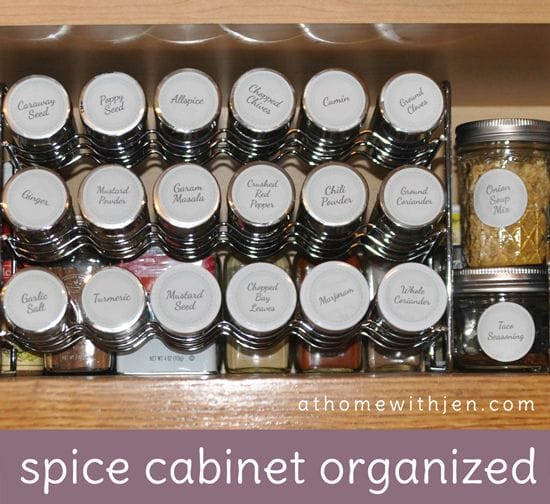 spice cabinet redo