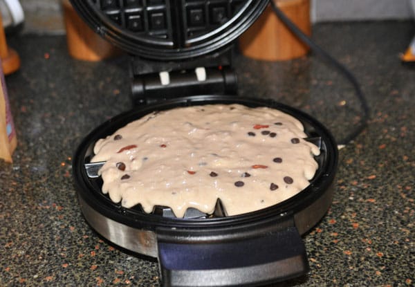 gluten free waffles in-maker