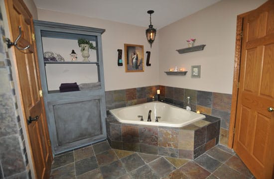 Master bath remodel - corner tub
