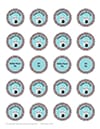 round labels