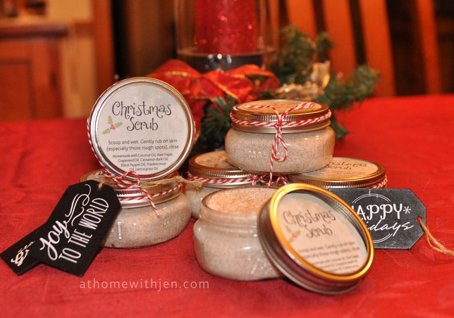 christmas sugar scrub 2