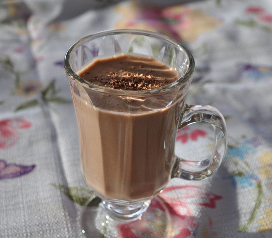 chocolate mint smoothie