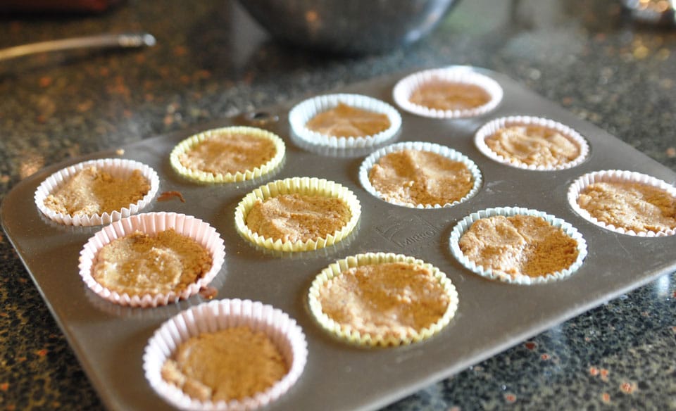 in muffin pan