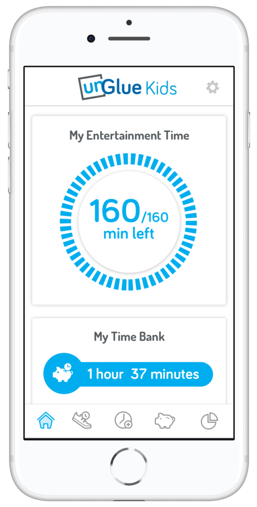 kids app dashbaord