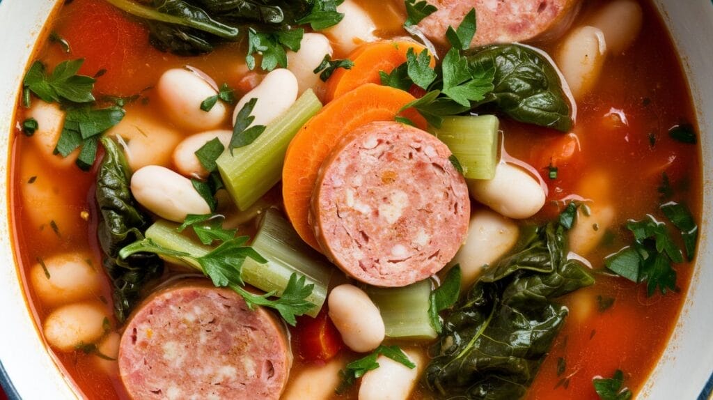 a photo of a bowl of hearty italian saus 6ulXfxBCRK2FkeiTw Q0g K6vdnHSwSM2gL1x djnqSw