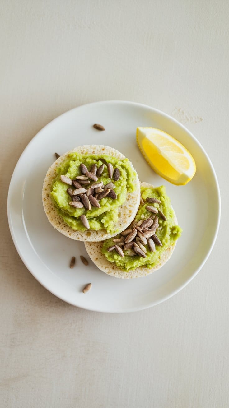 Avocado Rice Cakes