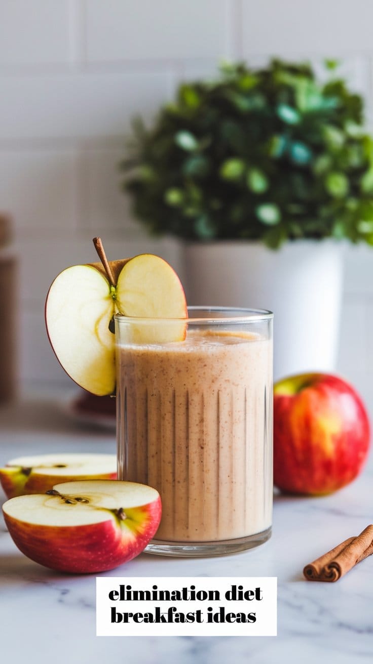 apple-cinnamon smoothie