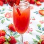 Stawberry basil bliss mocktail