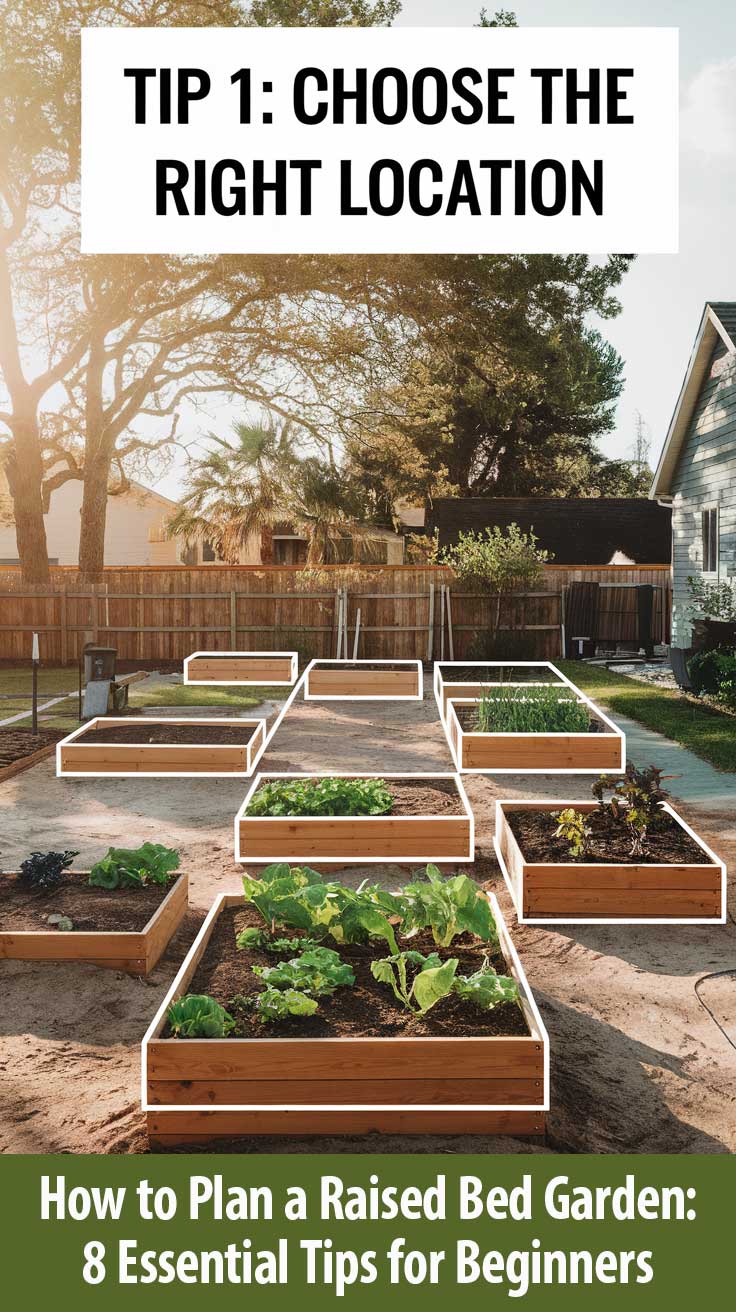 planning out a raised bed garden