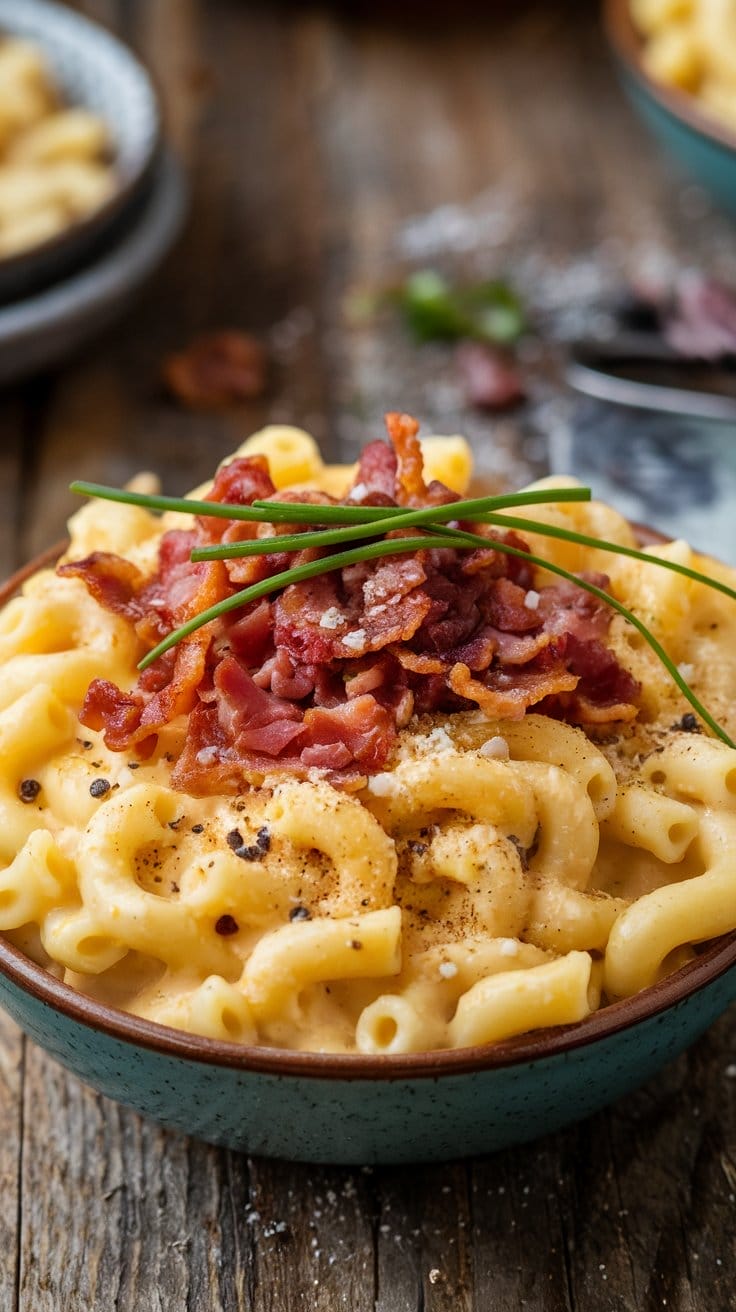 Bacon and Chive Gluten-Free Instant Pot Mac and Cheese