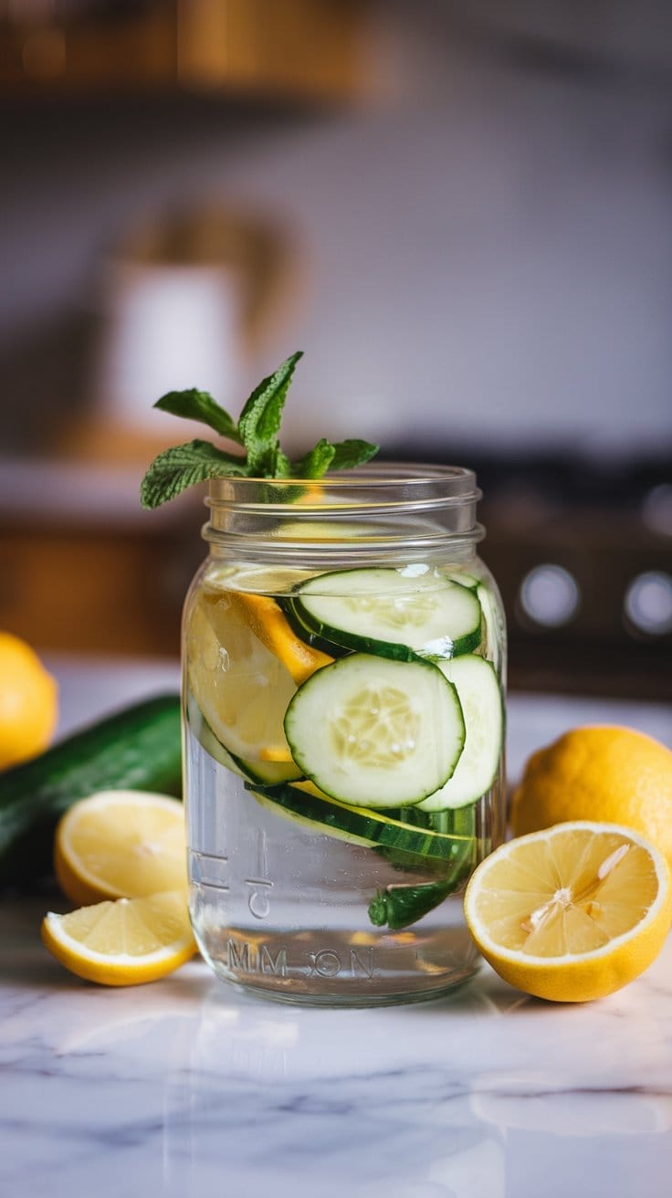 Lemon-Cucumber Liver Cleanse Water. These delightful water detox recipes do more than just quench your thirst; they help to cleanse your liver, which is crucial for filtering toxins and maintaining metabolism balance.