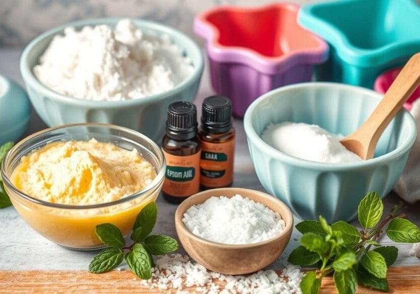 DIY Shower Steamer Ingredients