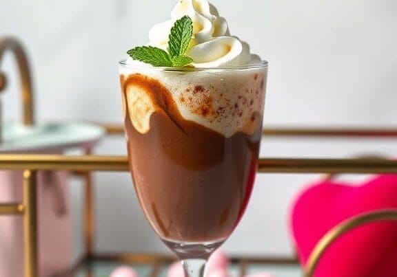 Chocolate mind dream mocktail