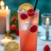 romantic raspberry lemonade