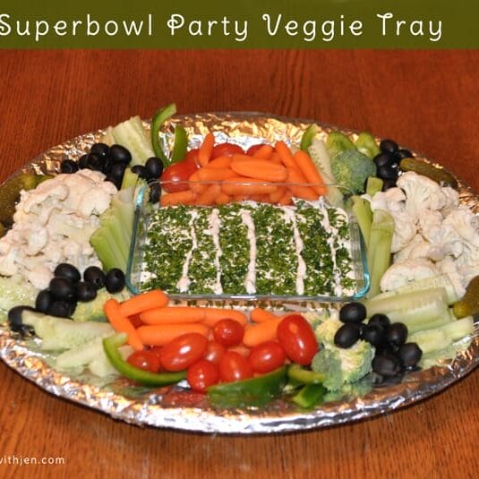 SuperBowl Party veggie tray SuperBowl Party veggie tray